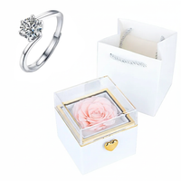 Rose HugsyBox™ – Eternal Rose Ring Set