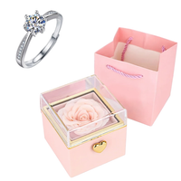 Rose HugsyBox™ – Eternal Rose Ring Set