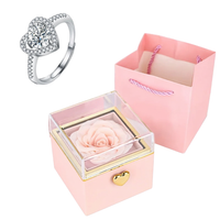 Rose HugsyBox™ – Eternal Rose Ring Set