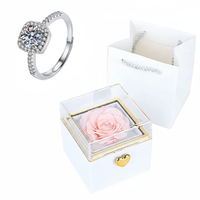 Rose HugsyBox™ – Eternal Rose Ring Set