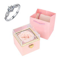 Rose HugsyBox™ – Eternal Rose Ring Set
